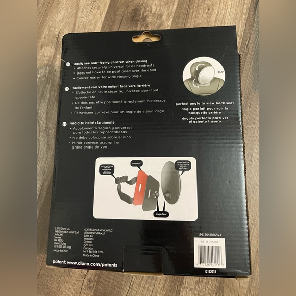 ‼️Baby Car Mirror‼️ Diono baby car mirror for rear facing - Picture 3 of 9